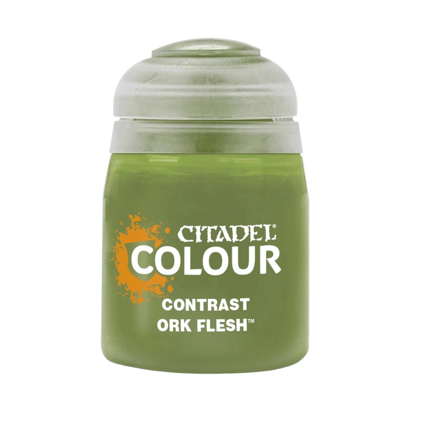 Ork Flesh 18ml Citadel Contrast - klasyczny orkowy zielony farba akrylowa z automatycznym cieniowaniem do figurek Warhammer - Games Workshop
