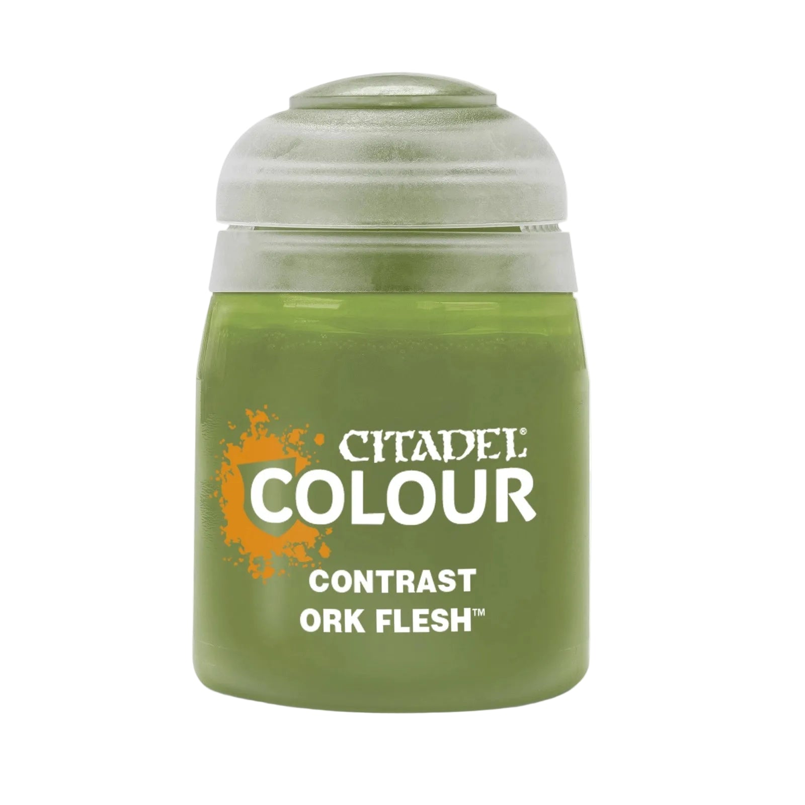 Ork Flesh 18ml Citadel Contrast - klasyczny orkowy zielony farba akrylowa z automatycznym cieniowaniem do figurek Warhammer - Games Workshop
