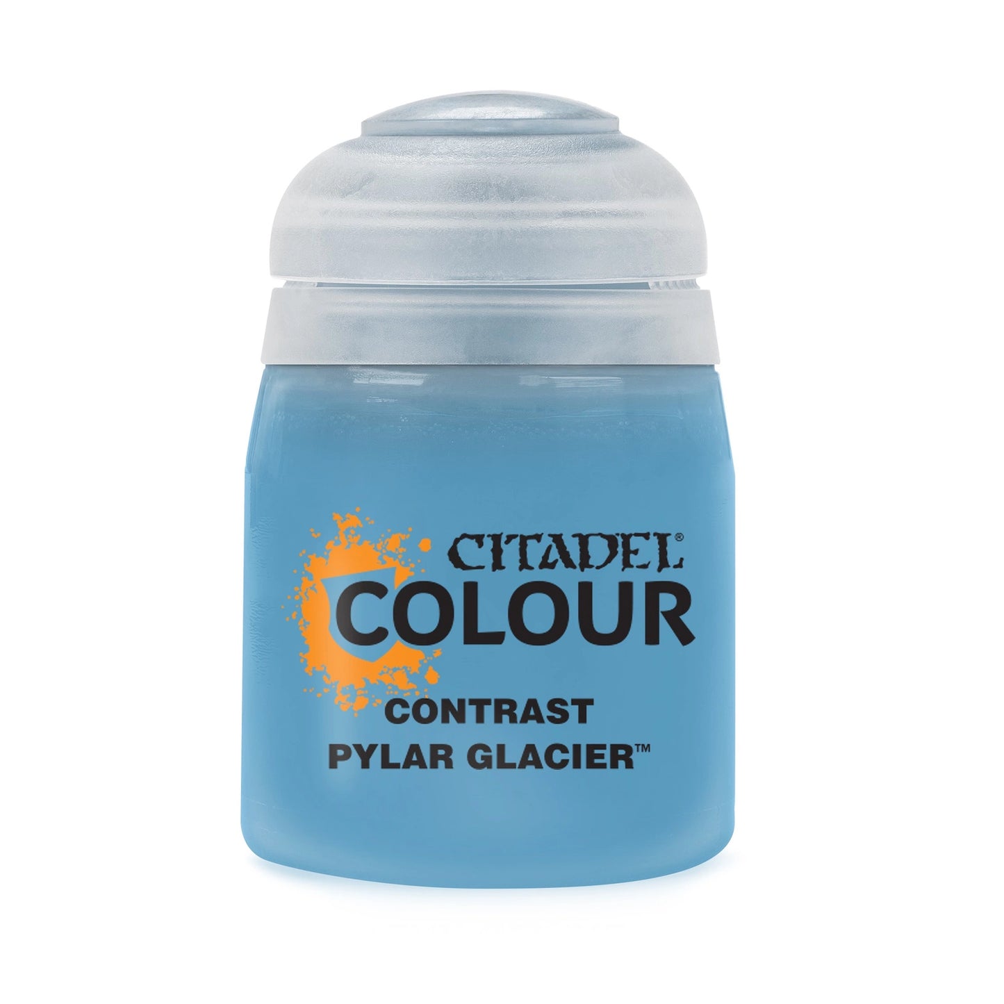 Pylar Glacier 18ml Citadel Contrast - lodowaty jasny niebieski farba akrylowa z automatycznym cieniowaniem do figurek Warhammer - Games Workshop
