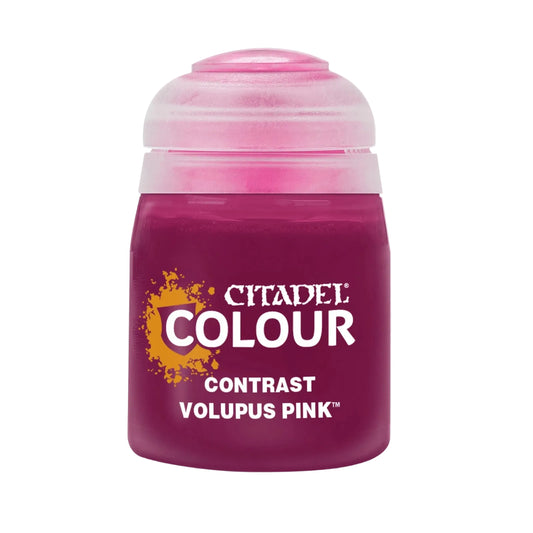 Volupus Pink 18ml Citadel Contrast - intensywny żywy róż farba akrylowa z automatycznym cieniowaniem do figurek Warhammer - Games Workshop
