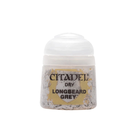 Longbeard Grey 12ml Citadel Dry - jasny szary farba akrylowa do drybrushing figurek Warhammer - Games Workshop
