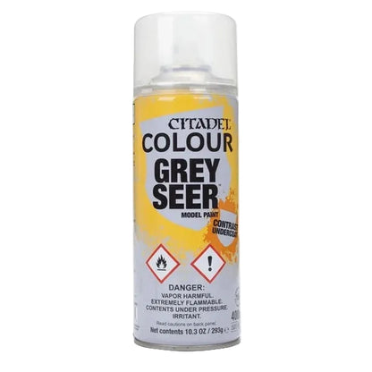Grey Seer 400ml Citadel Spray - jasny szary spray do gruntowania figurek Warhammer - Games Workshop
