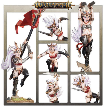 Spearhead: Daughters of Khaine - Witch Aelves różne pozy