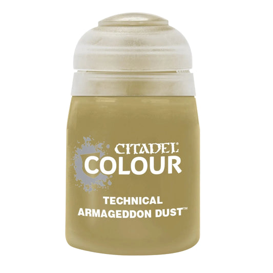 Armageddon Dust 24ml Citadel Technical - piaskowa farba akrylowa do efektu pustynnego pyłu na podstawkach figurek Warhammer - Games Workshop
