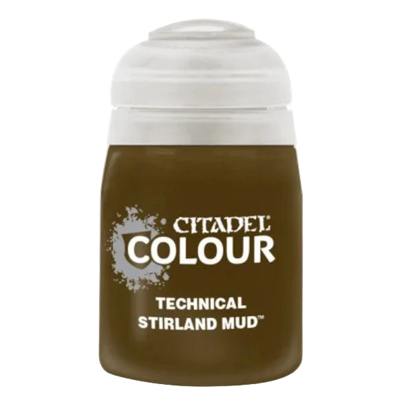 Stirland Mud 24ml Citadel Technical - brązowa farba akrylowa do efektu błota na podstawkach figurek Warhammer - Games Workshop
