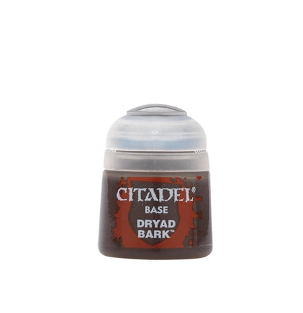 Dryad Bark 12ml Citadel Base - ciemny korzenny brąz farby akrylowej do figurek Warhammer - Games Workshop
