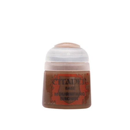 Mournfang Brown 12ml Citadel Base - ciepły czekoladowy brąz farby akrylowej do figurek Warhammer - Games Workshop
