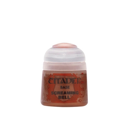 Screaming Bell 12ml Citadel Base - ciepły rdzawy brąz farby akrylowej do figurek Warhammer - Games Workshop
