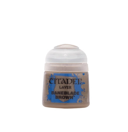 Baneblade Brown 12ml Citadel Layer - ciepła brązowa farba akrylowa do figurek Warhammer - Games Workshop
