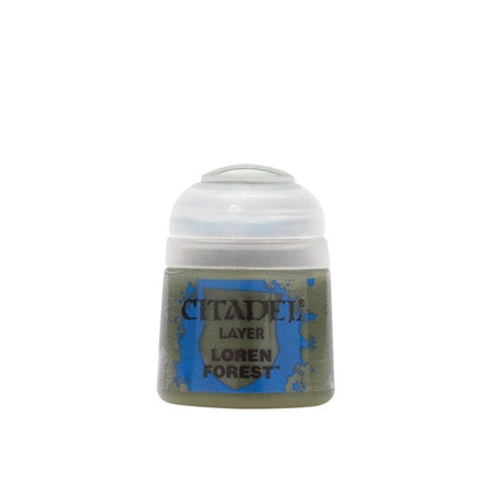 Loren Forest 12ml Citadel Layer - ciemnozielony farba akrylowa do figurek Warhammer - Games Workshop
