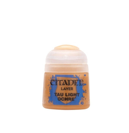Tau Light Ochre 12ml Citadel Layer - jasny żółtobrązowy farba akrylowa do figurek Warhammer - Games Workshop
