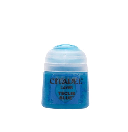 Teclis Blue 12ml Citadel Layer - jasny intensywny niebieski farba akrylowa do figurek Warhammer - Games Workshop
