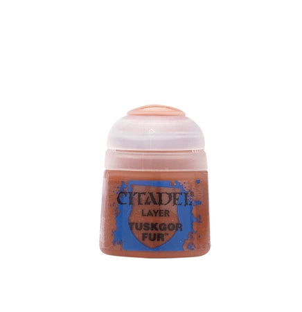 Tuskgor Fur 12ml Citadel Layer - średni brązowy farba akrylowa do figurek Warhammer - Games Workshop
