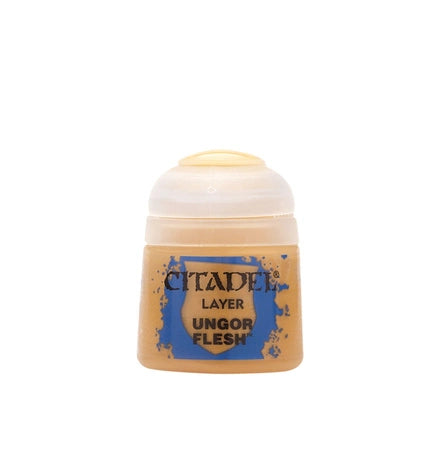 Ungor Flesh 12ml Citadel Layer - jasny ciepły cielisty farba akrylowa do figurek Warhammer - Games Workshop
