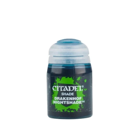 Drakenhof Nightshade 18ml Citadel Shade - ciemnoniebieski odcień farby akrylowej do cieniowania figurek Warhammer - Games Workshop
