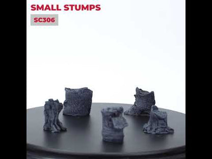 Vallejo SC306 Small Stumps - film prezentacyjny - małe pniaki do dioram 1:35 - Vallejo Scenery

