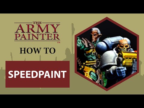 How-To Speedpaint Miniatures – miniatura pomalowana farbami Speedpaint 2.0 The Army Painter, efekt cieni i świateł w jednej warstwie
