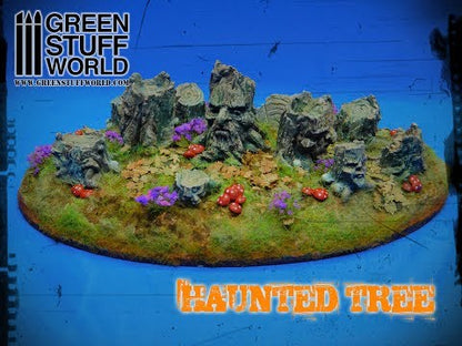 Small Haunted Tree Stumps Green Stuff World 1686 – okładka tutorialu wideo Creative: Haunted Tree, seria Resin Bits Plants & Vegetation
