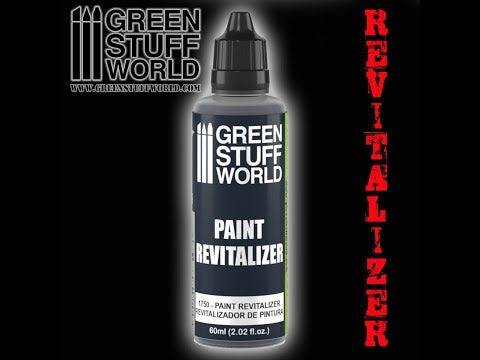 Paint Revitalizer Green Stuff World - jak odratować stare farby akrylowe, rewitalizator do farb modelarskich
