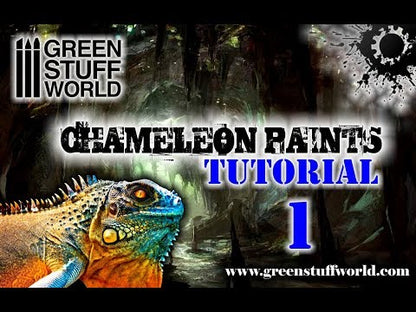 Green Stuff World Colorshift Metal Chameleon Paints Tutorial 1 - Our Colors - prezentacja wszystkich kolorów serii Chameleon Metal w tym Emerald Getaway 1609 - Green Stuff World
