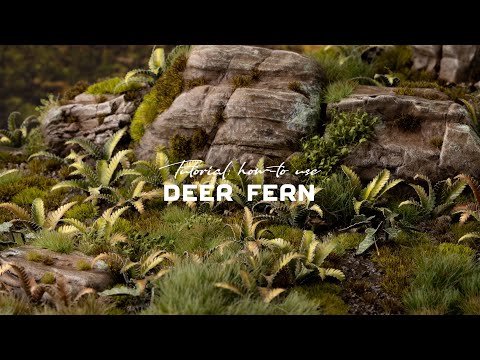 Deer Fern Laser Plants Gamers Grass - tutorial jak używać jelenich paproci do podstawek miniatur - Gamers Grass