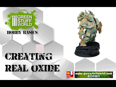 Green Stuff World Hobby Basics - Creating Real Oxide - jak stworzyć efekt prawdziwej oksydacji i rdzy na modelach scale i figurkach tabletop - Green Stuff World
