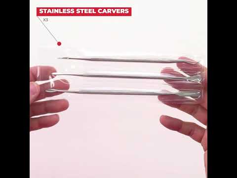Stainless Steel Carvers x3 - precyzyjne rzeźbienie elementu modelu samolotu RAF | Vallejo
