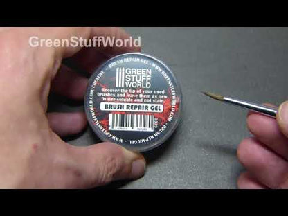 Green Stuff World Brush Repair Gel 9329 – film instruktażowy – regeneracja i naprawa pędzli malarskich
