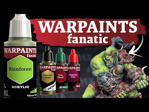 Okładka filmu "We made (probably) the BEST paint in the world | #warpaintsfanatic" – The Army Painter prezentuje farby Warpaints Fanatic
