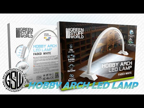 Hobby Arch LED Lamp - Green Stuff World - film prezentacyjny produktu