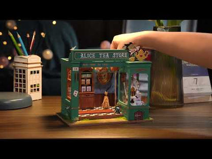 Herbaciarnia Alicji Alice's Tea Store - Miniaturowy Domek DIY