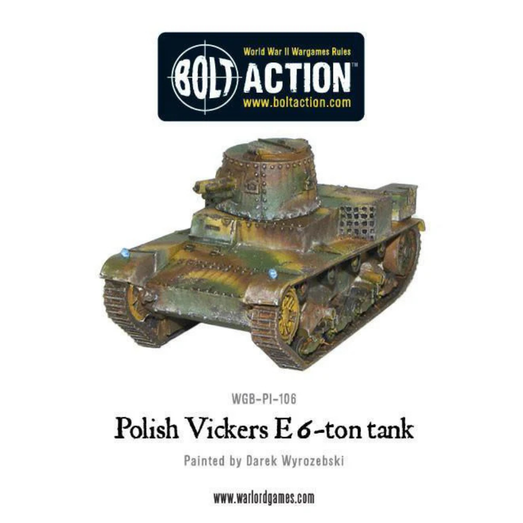 Polish Vickers E 6-ton tank – Czołg Lekki | Bolt Action