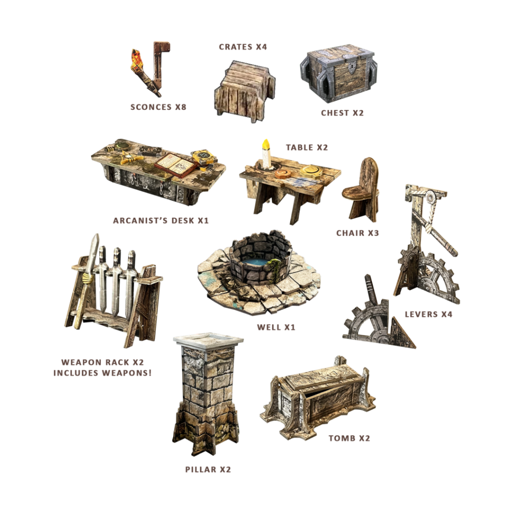 Maladum: Dungeons of Enveron – Zestaw Startowy