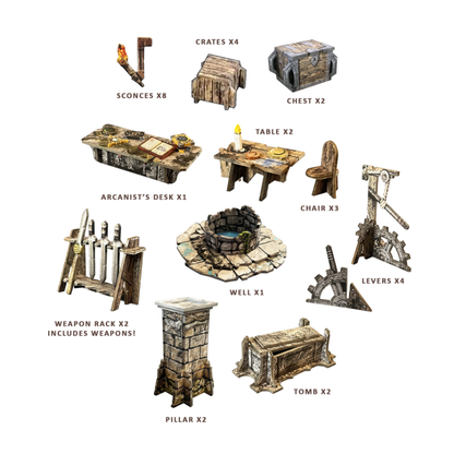 Maladum: Dungeons of Enveron – Zestaw Startowy