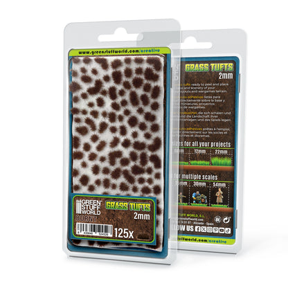 Burnt Grass Tufts GSW - tufty 2mm Spalona Trawa do podstawek miniatur - Greenstuff World