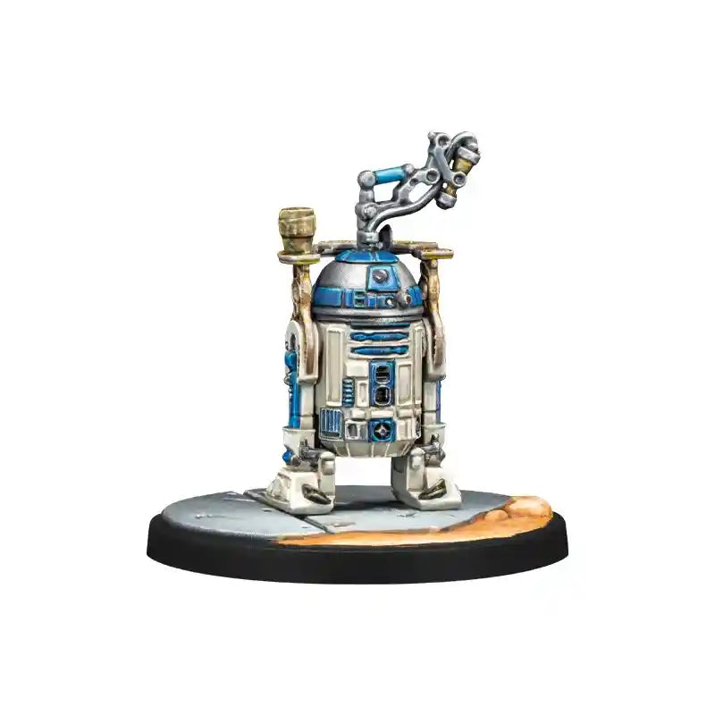 R2-D2 Star Wars Shatterpoint Atomic Mass Games – figurka droida z manipulatorem
