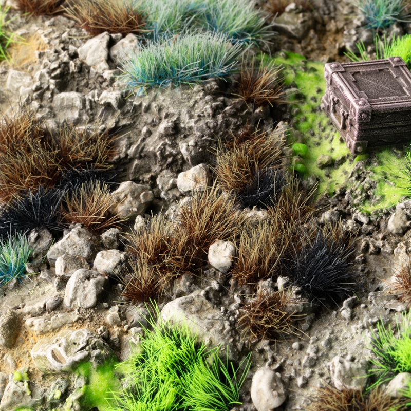 Toxic Waste Set Special Tufts Gamers Grass - tufty wild diorama Sci-Fi skalna sceneria toksyczne środowisko - Gamers Grass