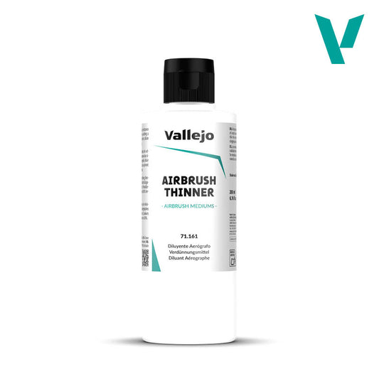 `Vallejo Airbrush Thinner 71.261 - rozcie\u0144czalnik do farb akrylowych 200ml do aerografu i pędzla - Vallejo`