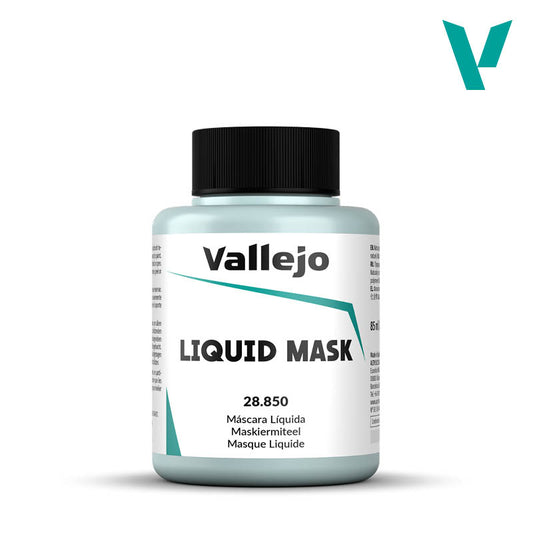 `Vallejo Liquid Mask 28.850 - płynna maska lateksowa 85ml do ochrony powierzchni podczas malowania figurek i modeli - Vallejo`