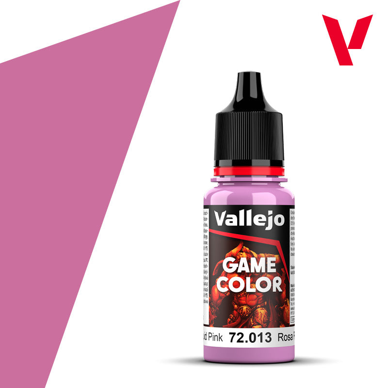 Vallejo Game Color Squid Pink 72.013 - intensywnie różowa farba akrylowa 18ml do malowania figurek fantasy - Vallejo