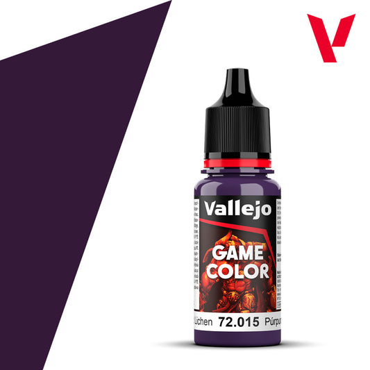 Vallejo Game Color Hexed Lichen 72.015 - ciemnofioletowa farba akrylowa 18ml do malowania figurek fantasy - Vallejo
