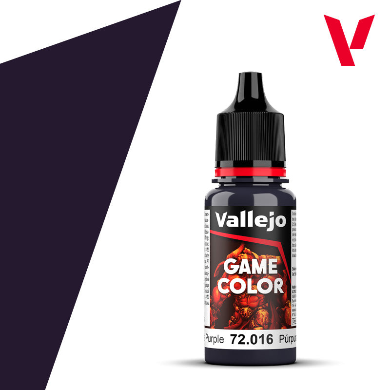 Vallejo Game Color Royal Purple 72.016 - królewskofioletowa farba akrylowa 18ml do malowania figurek fantasy - Vallejo