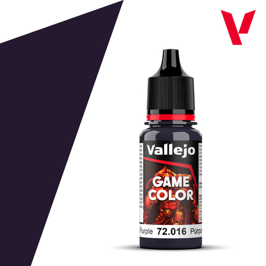 Vallejo Game Color Royal Purple 72.016 - królewskofioletowa farba akrylowa 18ml do malowania figurek fantasy - Vallejo