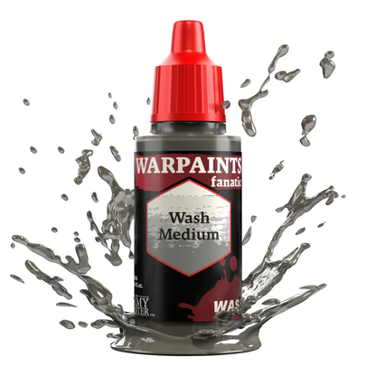 Wash Medium 18ml WP3216P Warpaints Fanatic Wash The Army Painter – bezbarwne medium do rozcieńczania i desaturacji washy akrylowych do figurek

