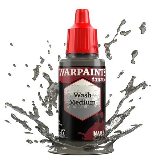 Wash Medium 18ml WP3216P Warpaints Fanatic Wash The Army Painter – bezbarwne medium do rozcieńczania i desaturacji washy akrylowych do figurek
