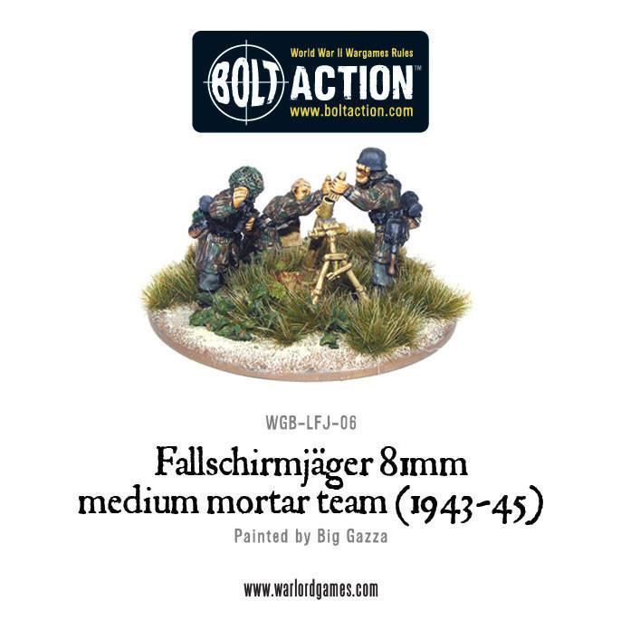 Zespół moździerza 81mm z 3-osobową obsługą