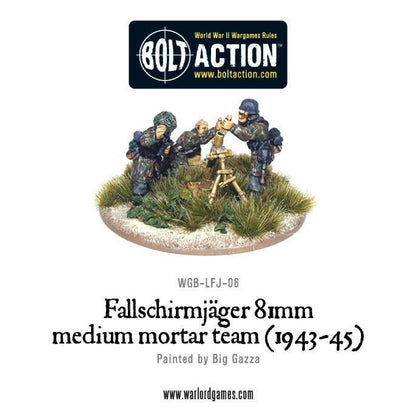 Zespół moździerza 81mm z 3-osobową obsługą