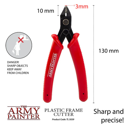 Plastic Frame Cutter - wymiary: długość 130mm, szerokość ostrza 3mm, rozwarcie 10mm | The Army Painter
