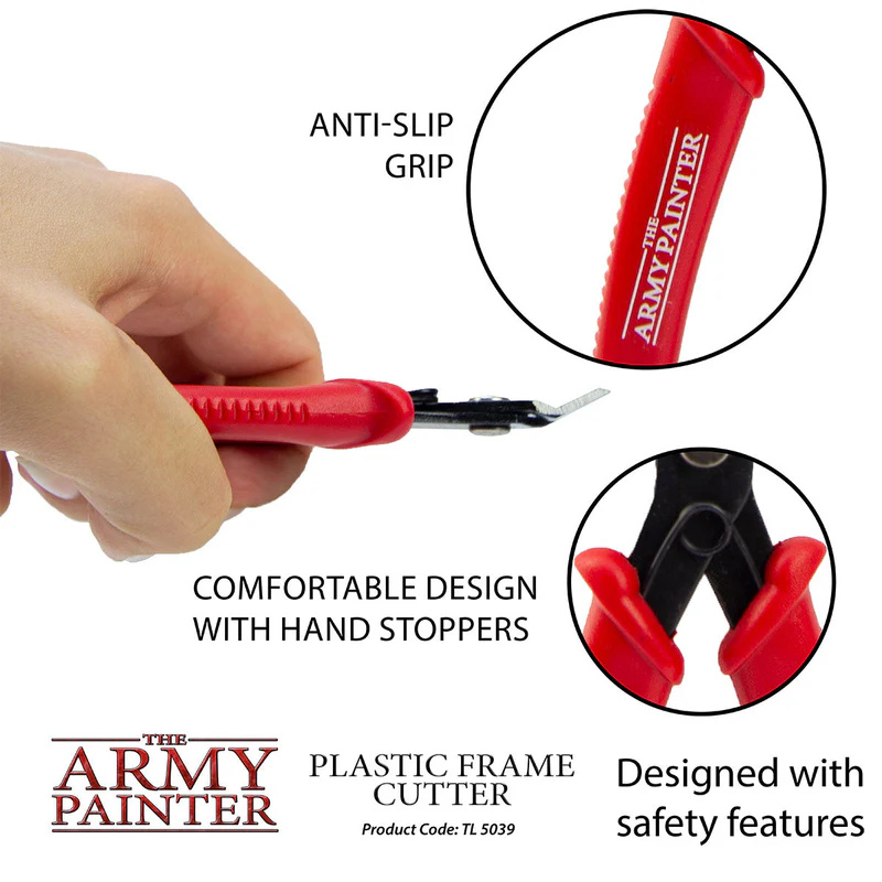 Plastic Frame Cutter - antypoślizgowy uchwyt i zderzaki dłoni (hand stoppers) | The Army Painter
